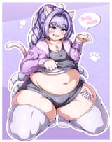Chonky Amicat Skeb bangs by mahrr_mm