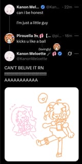 I CANT BELIEVE PIROUELLA PUNTED KANON