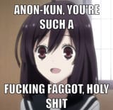Anon-kun, you&#039;re such a faggot
