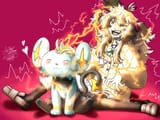 petting shinx