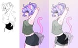 slightly suggestive sequence spidorcat