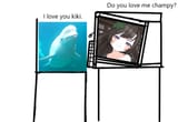 whale champ on computer kiik love