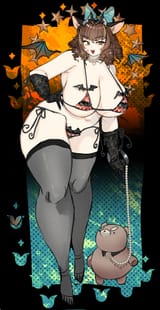 Callie halloween by oteageinkaree