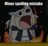minor spelling mistake