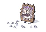 gem girl cardboard