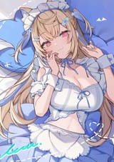 fluffy maid