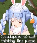 peko thinking time