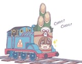 __inugami_korone_and_thomas_the_tank_engine_hololive_and_1_more_drawn_by_kukie_nyan__sample-8124240f0e70d6fedd485d68f63c2e4c