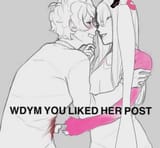 Lia stabs you
