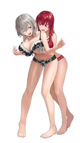 hololive marine and noel lingerie 1