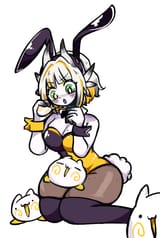 Easter bun lap pillow