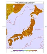 Japan Temperature Forecast