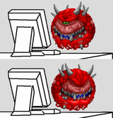 cringe what the fuck why cacodemon computer disgust