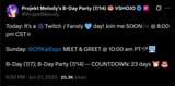 official 2025 bday dates