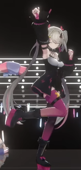 3d teen idol pose