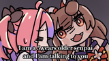 [Gomoku]Korone VS Vivi! Korone&#039;s strong pressure【hololive_Animation_Eng sub】 1-10 screenshot