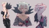 Rinmama poses