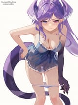 __selen_tatsuki_nijisanji_and_1_more_drawn_by_sunset_skyline__4a2da110eb27114ad121f3d90e2eec07