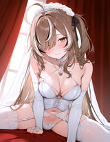 58877-nanashi mumei _(emo_), brown hair, long hair, one side up, hair s-1659588377