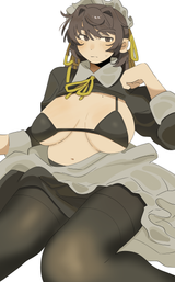 maid+bikini