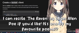 the raven