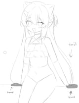 why her hands liek this