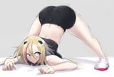 Jackoff pose lia