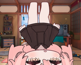 me shaking puri off of her thong