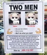two men