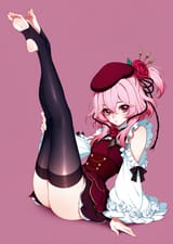 51453-330629302-obj shep, mamaloni, rei _(sanbonzakura_), (honjou raita_0.65),1girl, rosemi lovelock, stirrup legwear, thighhighs, huge ass, le