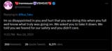 lying rat tries to swing her followers around as a club