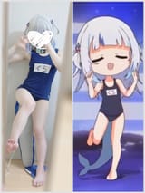 Gura JP swimsuit