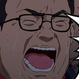crying old man