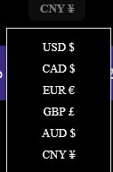 currencies