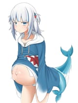 Gura pregnant with your pups