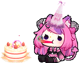 BirthdayPinkRockMouse