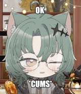 Okay.... cums