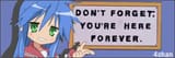youre here forever