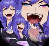 Selen laughing