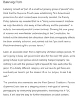 FTC Censorship event