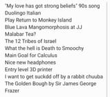 Random Notes on my Phone