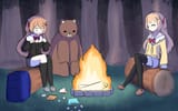 twins camping