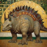 Gustav_Klimt_stegosaurus_717589316