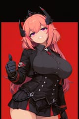 00002-1406131371-best quality,_Runie Ruse, pink hair, pink eyes, long hair, tiara, _lora_Character-Illustrious-Runie Ruse_0.6__smug, evil grin, h