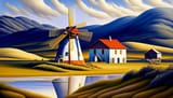 Georgia_O_Keeffe_painting_windmill_4286362009