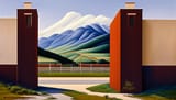Georgia_O_Keeffe_painting_prison_4005676681