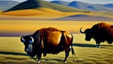 Georgia_O_Keeffe_painting_buffalo_4273339760