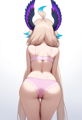 Enna Alouette, pink lingerie, from behind, s-1589531626