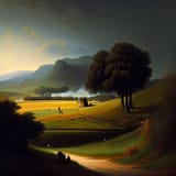 Rembrandt_painting_grassy_field_no_humans_3668455807