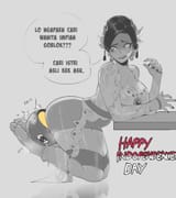 __krekkball_and_lestari_original_drawn_by_nyantcha__db645498f7c123d976bc7c687c8ed678